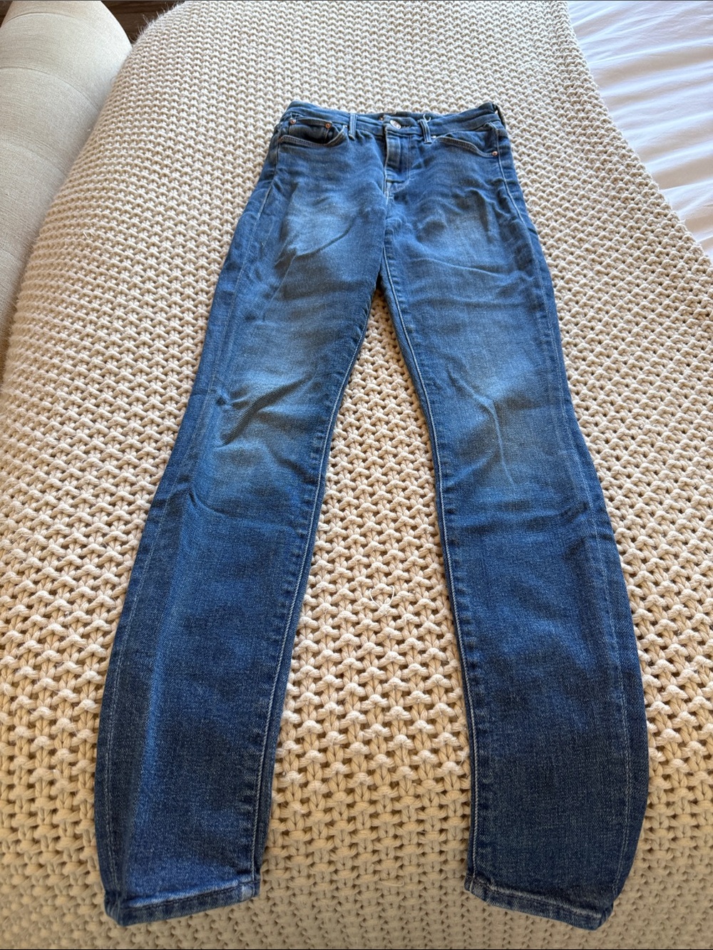 Women's Classic High-Rise Slim Jeans - Blue